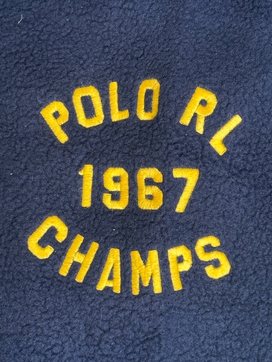 Ralph Lauren Vintage Navy & Yellow Tiger Varsity Jacket - Picture 5 of 6